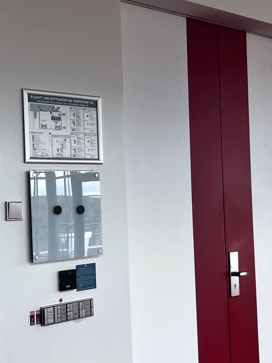 Flucht- und Rettungswegplan im Collegium Glashütten