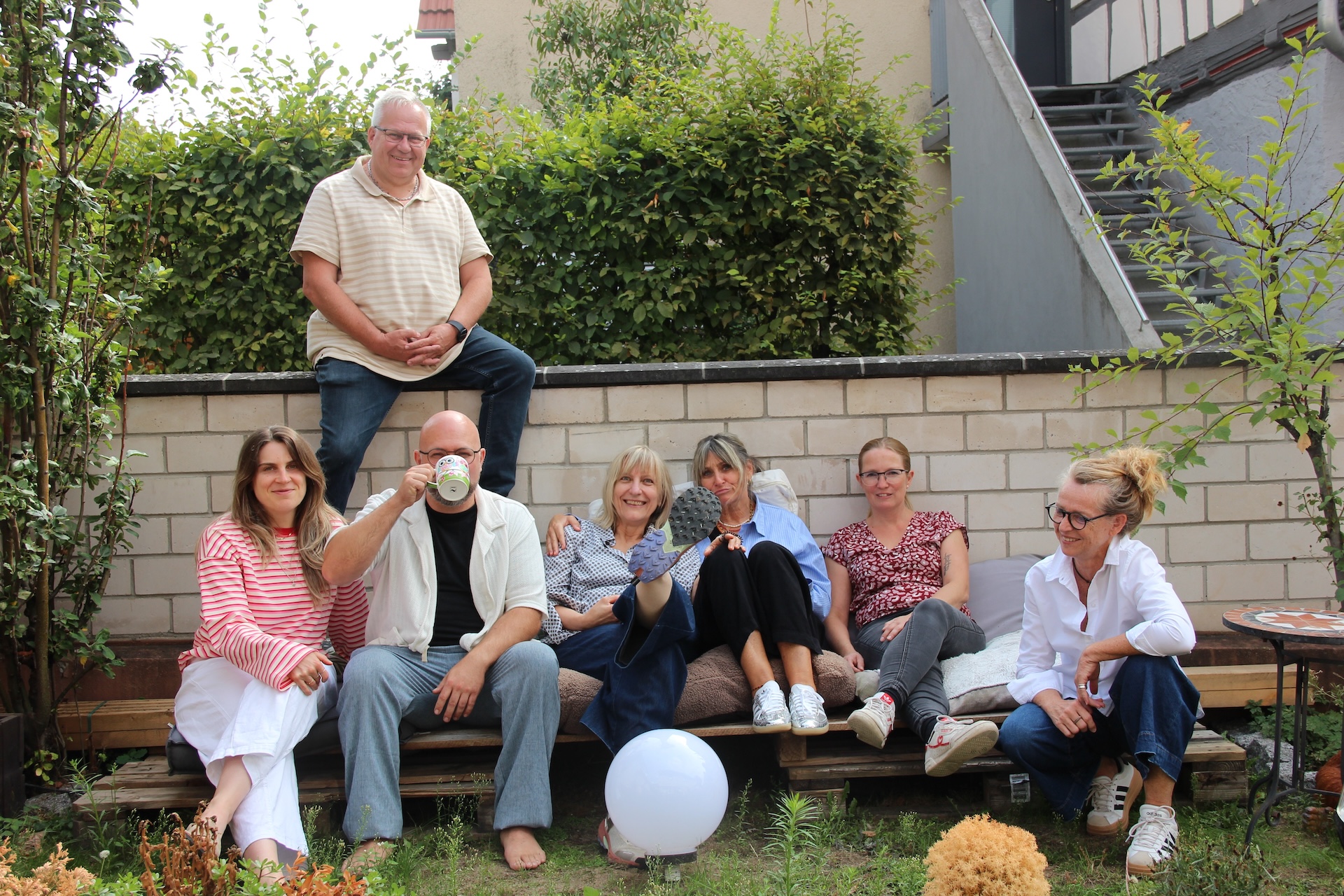 Das Team von Triefenbach Brandschutzingenieure nach dem Videodreh